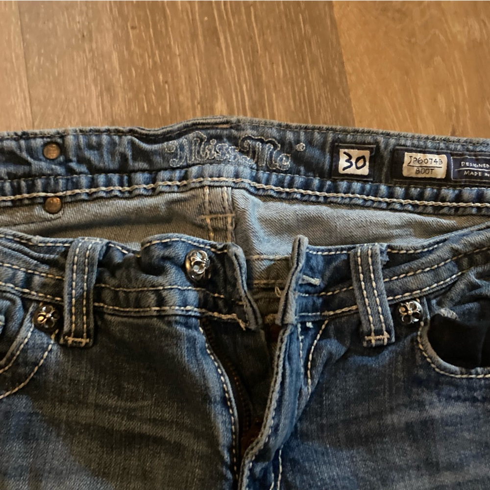 Miss Me size 30 Bootcut Jeans - Picture 3 of 4